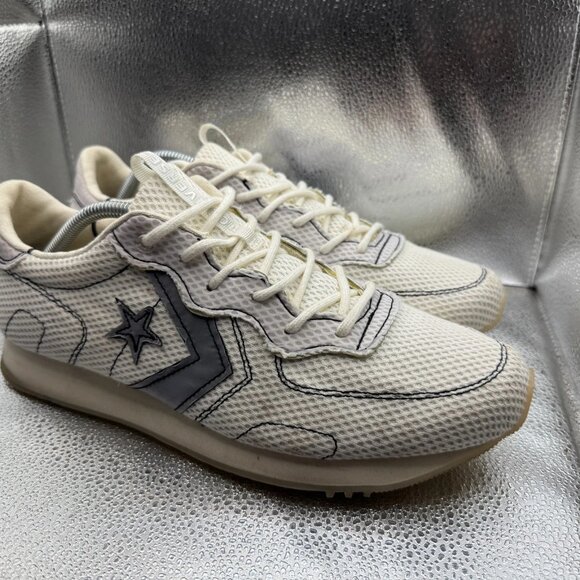 Size M11/W12.5 Converse x Vince Staple Thunderbolt White Unisex Shoes 163895C - Picture 3 of 10